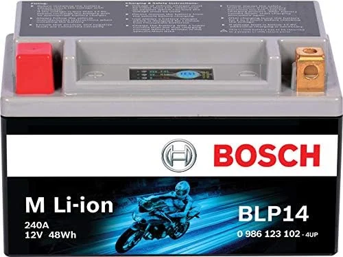 BOSCH BLP14, Group 14, Lithium Power Sport Battery, 240CA 12V for Motorcycle, ATV/UTV, 4-Wheeler, Snowmobile, Personal Watercraft, Scooter, and Jet Skis