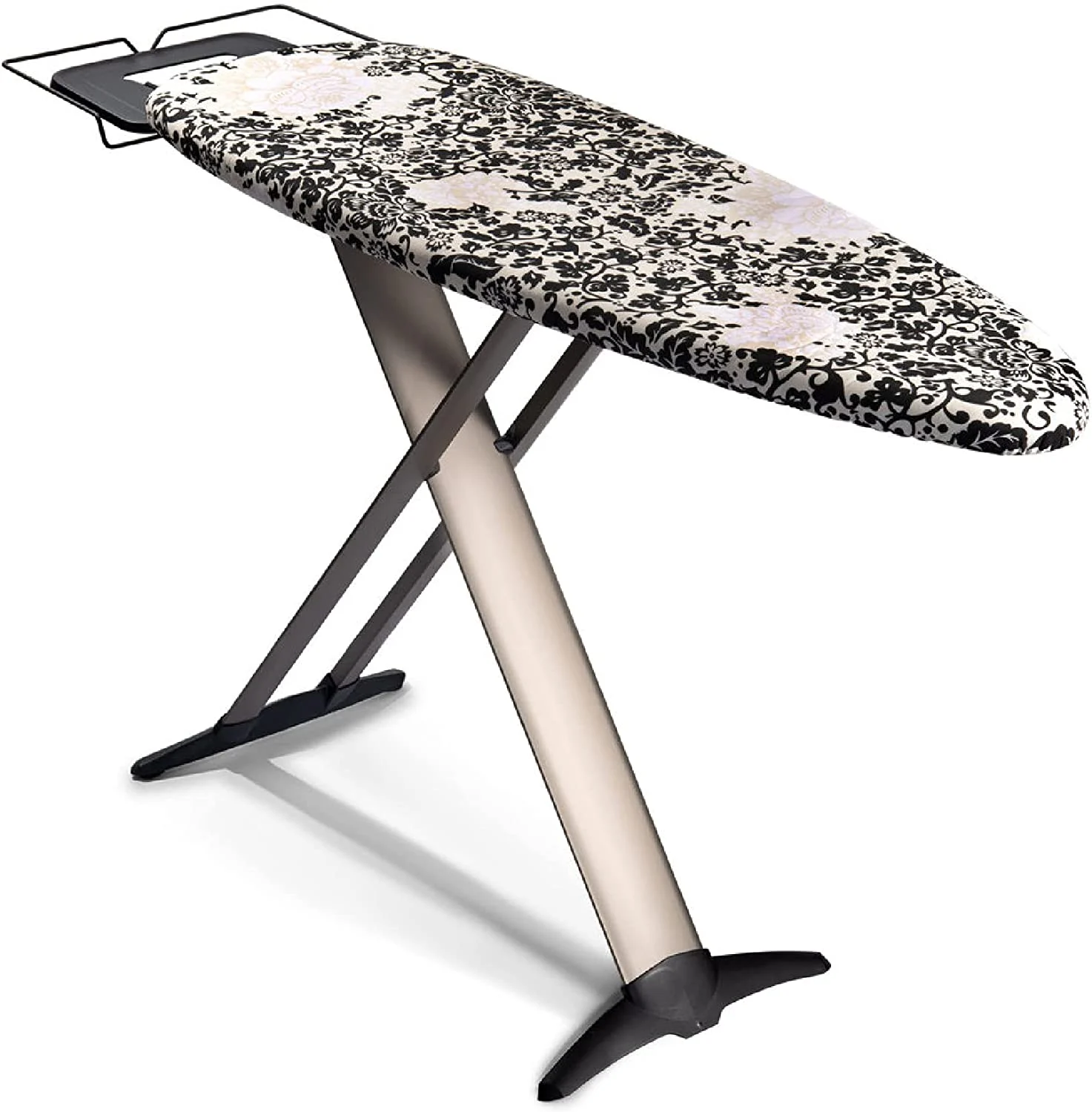 Bartnelli Pro Luxury Ironing Board – Extra Wide 51×19” Steam Iron Rest, Adjustable Height, T-Leg Foldable, European Made