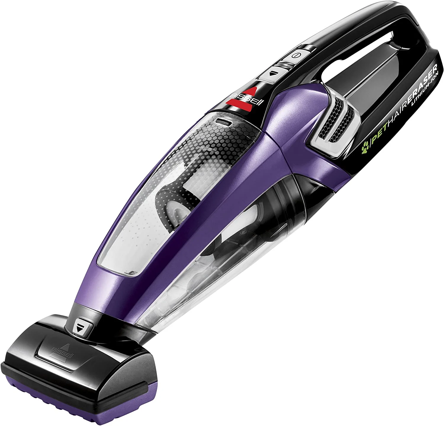 Bissell 2390A Pet Hair Eraser Lithium Ion Cordless Hand Vacuum, Purple