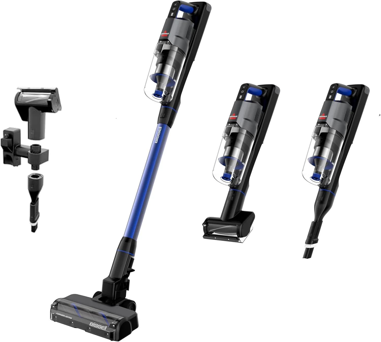 Bissell 4052 PowerClean FurFinder 200W Self-Standing Cordless Vacuum w/Tangle Free Brush Roll