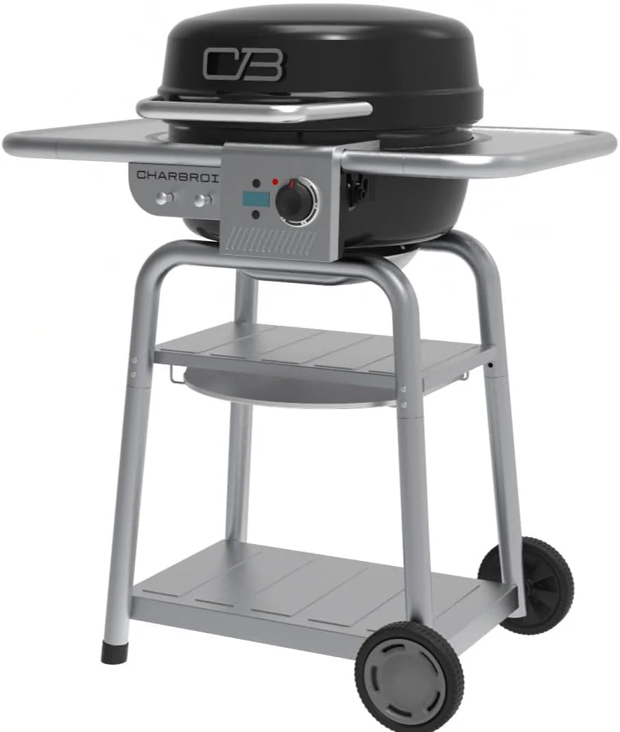 Bistro Pro Electric Grill & Griddle + Charcoal Mode, Black – 25302145