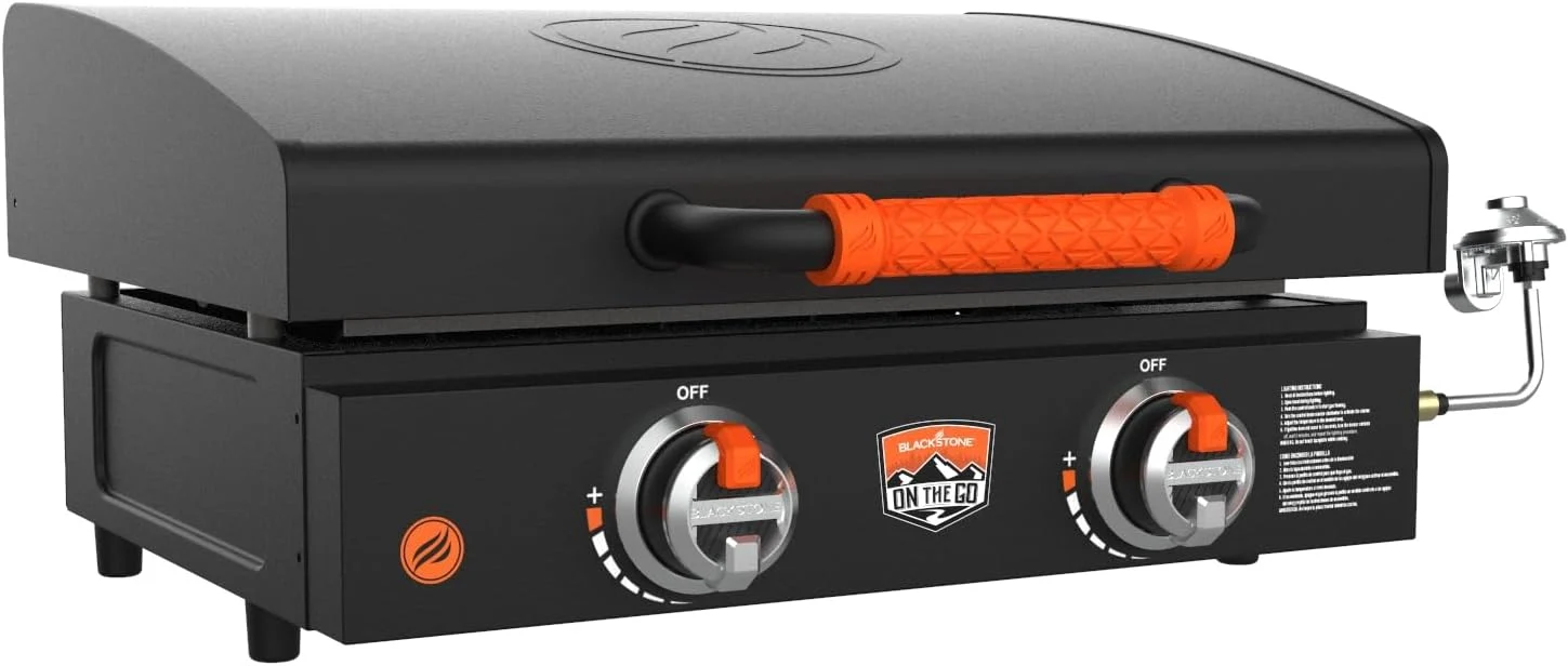 Blackstone 2224 On-The-Go 22″ Omnivore Tabletop Griddle with Hood