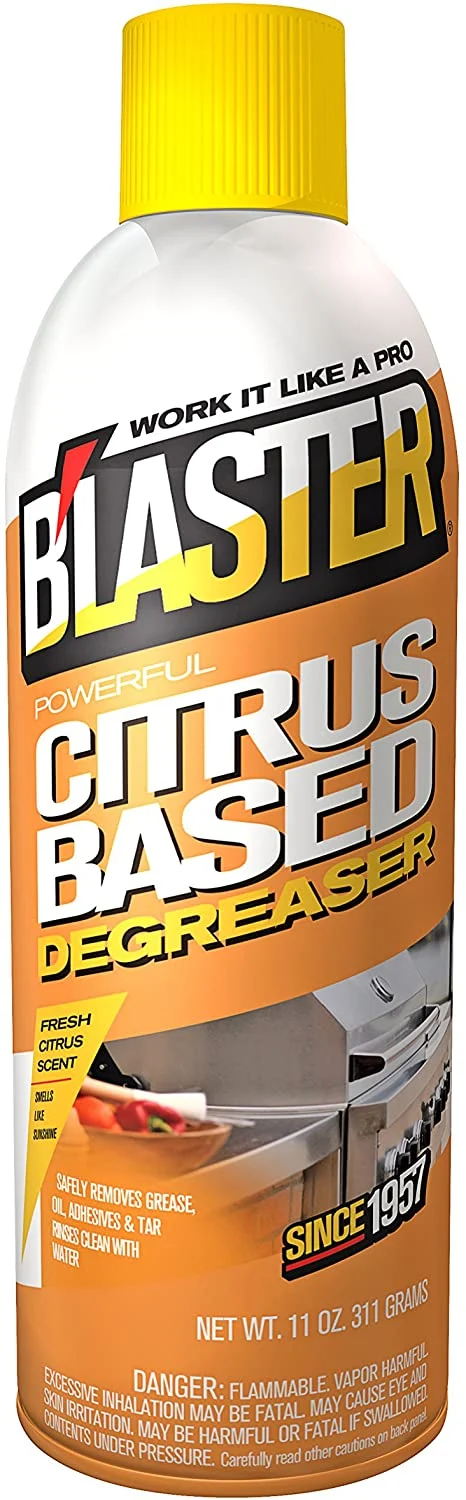 B’laster 16-CBD Powerful Citrus Based Degreaser – 11-Ounces
