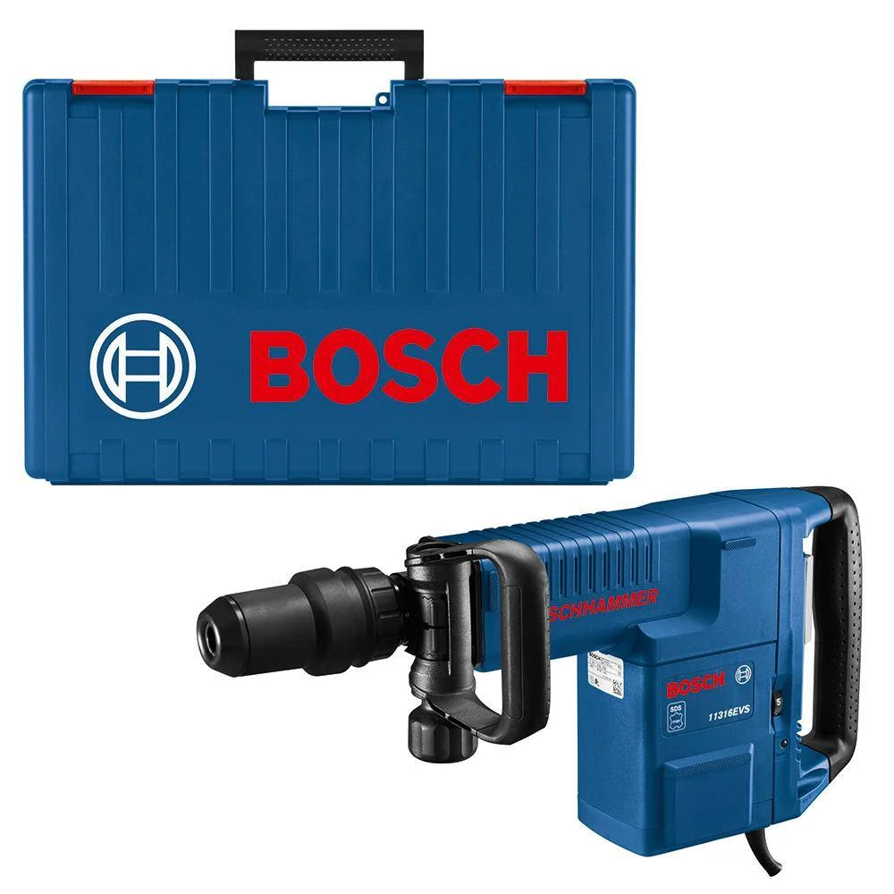 Bosch 11316EVS 14 Amp 1-9/16 in. Corded Variable Speed SDS-Max Concrete Demolition Hammer with Carrying Case