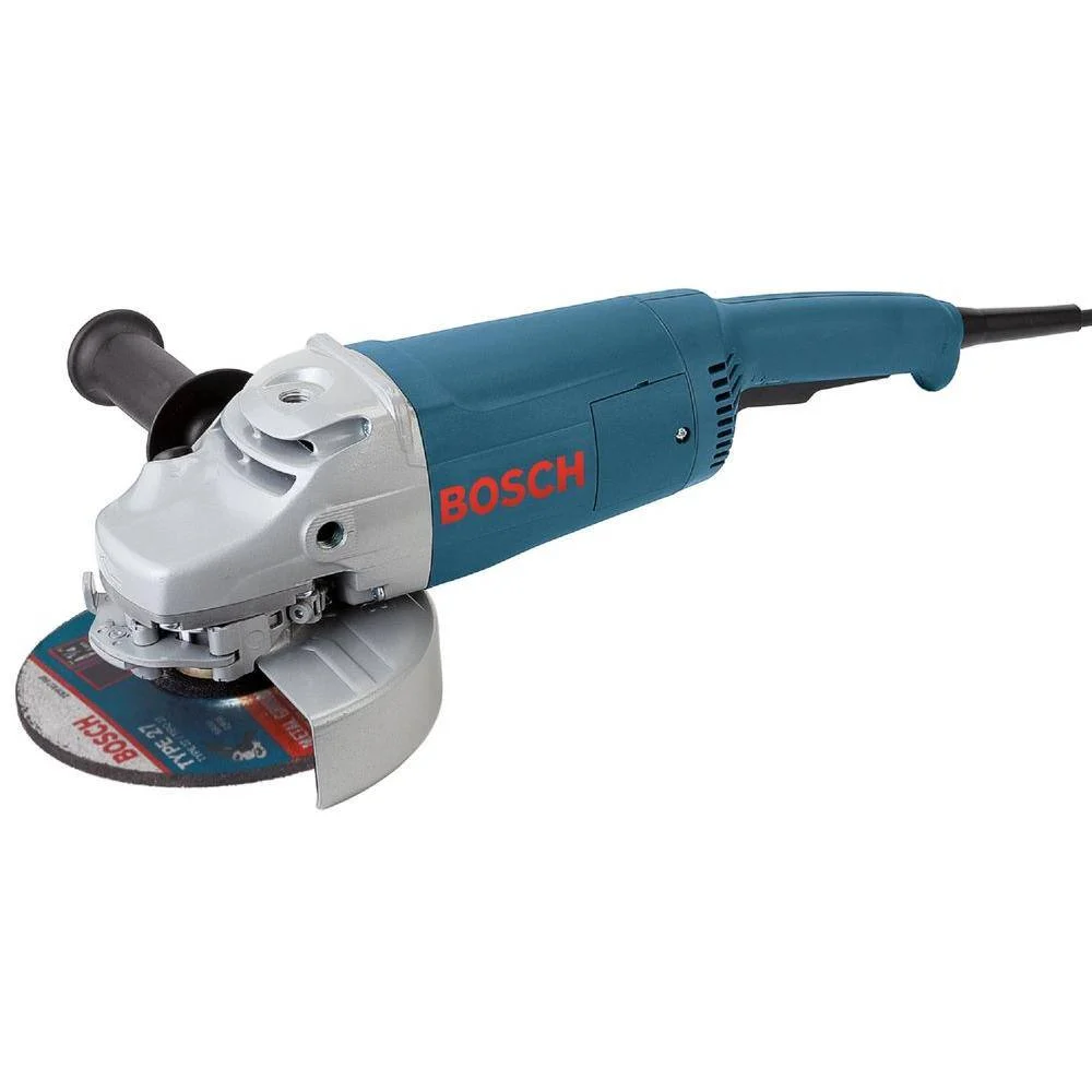 Bosch 1772-6 15 Amp Corded 7 in. Large Angle Grinder with Rat Tail