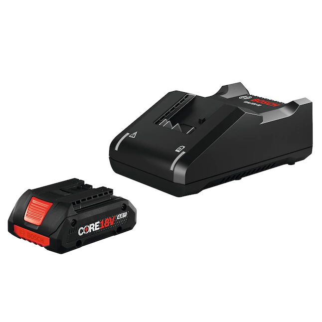 Bosch GXS18V-15N15 4 Amp-Hour, Lithium Power Tool Battery Kit (Charger Included)