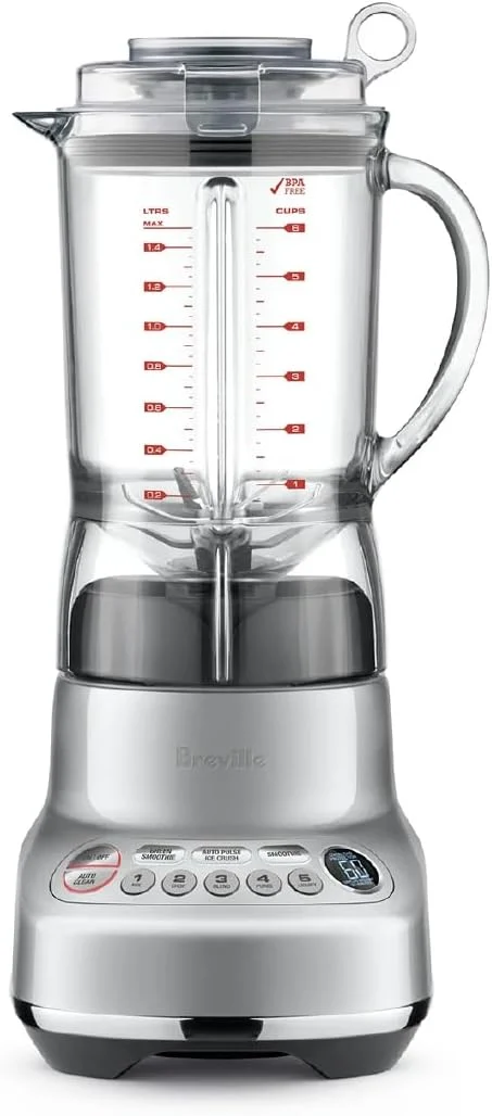 Breville BBL620SIL Fresh and Furious Blender, Silver