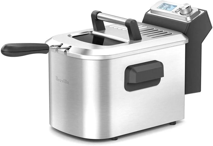 Breville BDF500XL Smart Fryer, 4 Quart, Brushed Stainless Steel