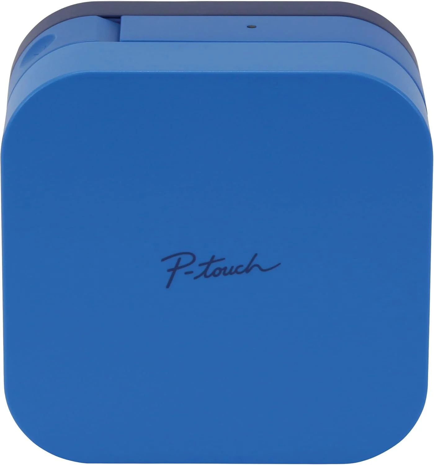 Brother P-Touch Cube Smartphone Label Maker, Bluetooth Wireless Technology, Multiple Templates Available, Apple & Android Compatible – Blue, 2.5 x 4.6 x 4.6 inches