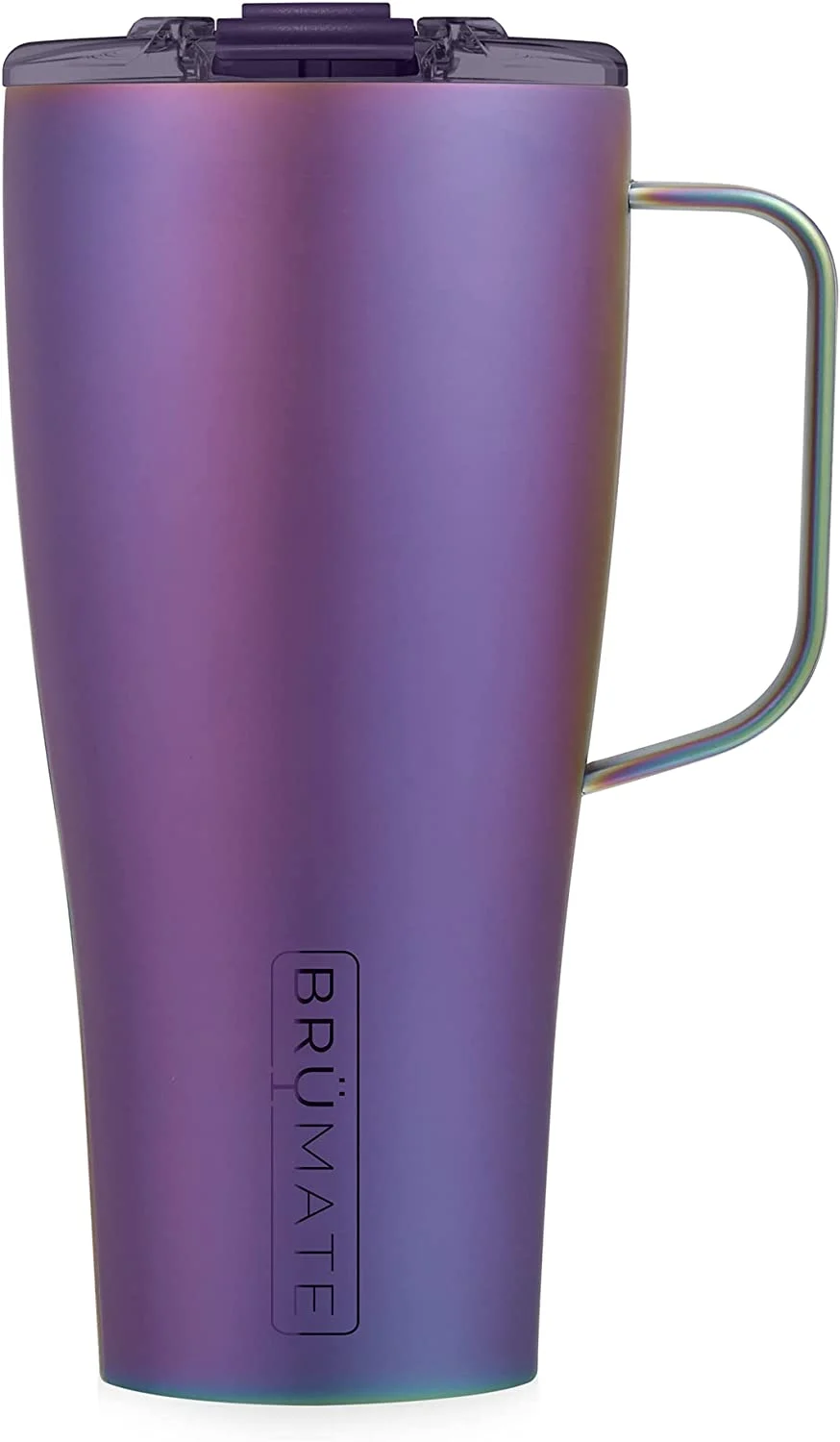 BrüMate Toddy XL – 32oz 100% Leak Proof Insulated Coffee Mug with Handle & Lid – Stainless Steel Coffee Travel Mug – Double Walled Coffee Cup (Dark Aura)