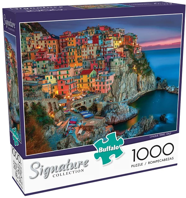 Buffalo Games – Cinque Terre – 1000 Piece Jigsaw Puzzle Multi