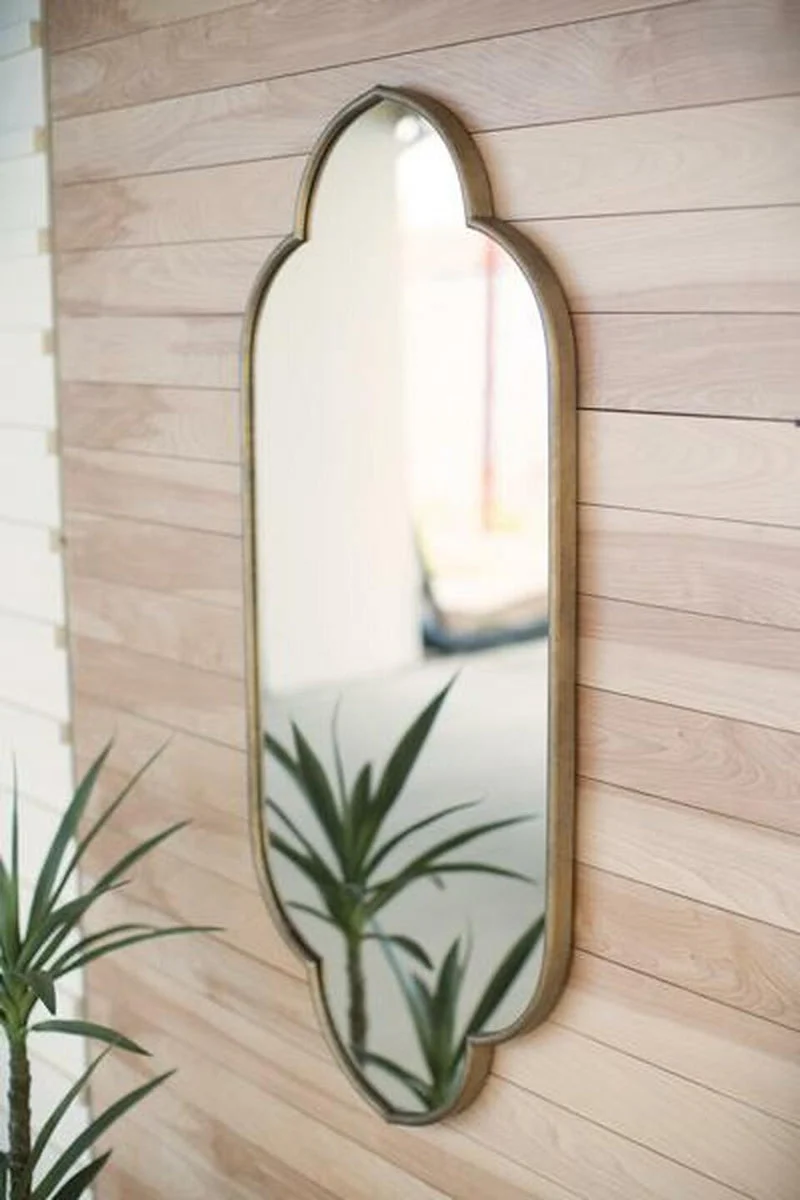 Kalalou CCG1576 Large Metal Framed Mirror