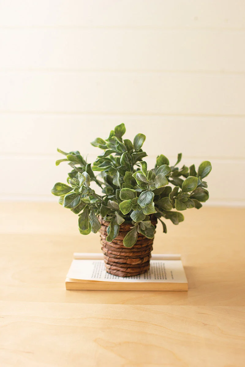 Kalalou CNL1333 Artificial Plant In A Basket