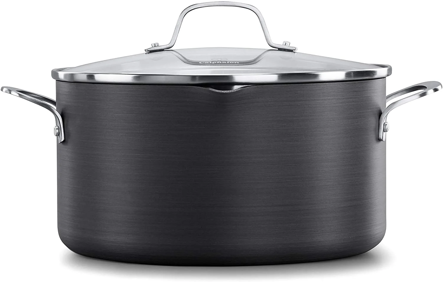 Calphalon 1932451 Classic Nonstick Dutch Oven with Cover, 7 quart, Grey