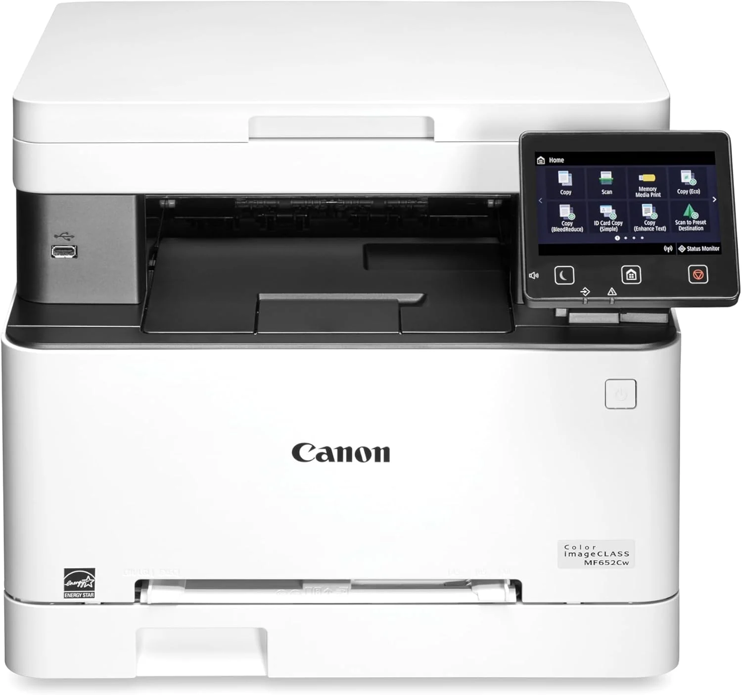 Canon Color imageCLASS MF652Cw – Wireless Laser Printer, Multifunction with Scanner, Copier, Mobile Ready, 3 Year Limited Warranty, 22 PPM Color, White