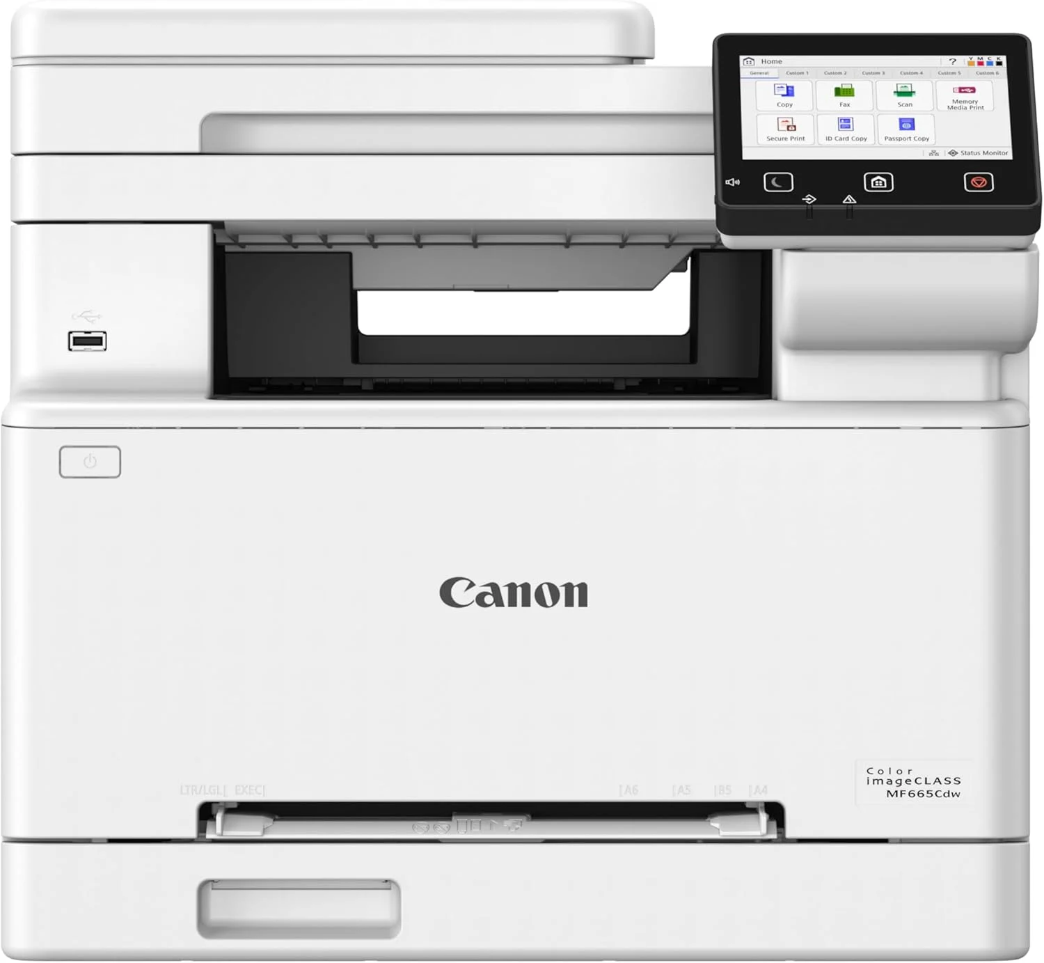 Canon Color imageCLASS MF665Cdw – Wireless Duplex Laser Printer, All-in-One with Copier, Scanner, Fax, Auto Document Feeder, 3 Year Limited Warranty, 22 PPM