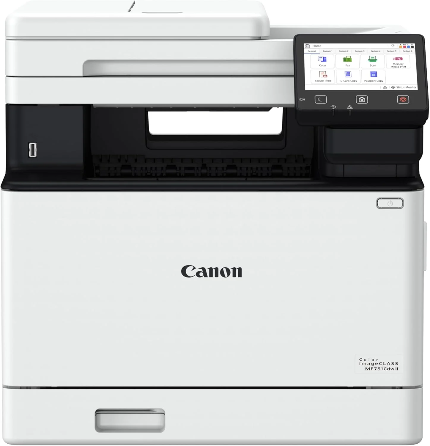 Canon Color imageCLASS MF751Cdw II – Wireless Duplex Laser Printer, Multifunction with Copier, Scanner, Automatic Document Feeder, 3 Year Limited Warranty, 35 PPM