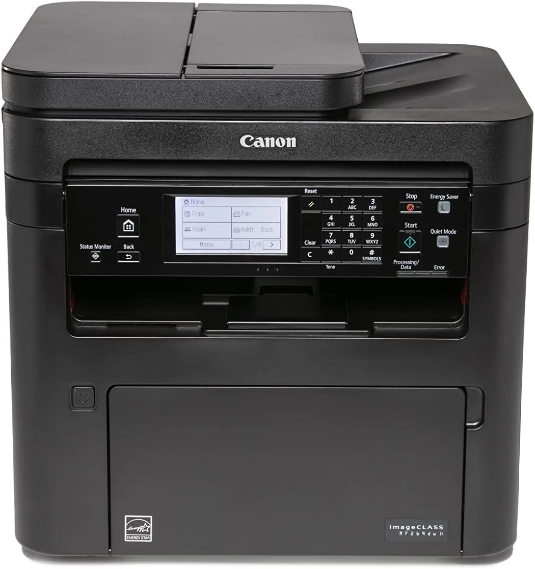 Canon imageCLASS MF269dw II – Monochrome, Duplex Wireless Laser Printer, All-in-One with Scanner, Copier, Fax, Auto Document Feeder, Mobile Ready, 30 PPM, Black