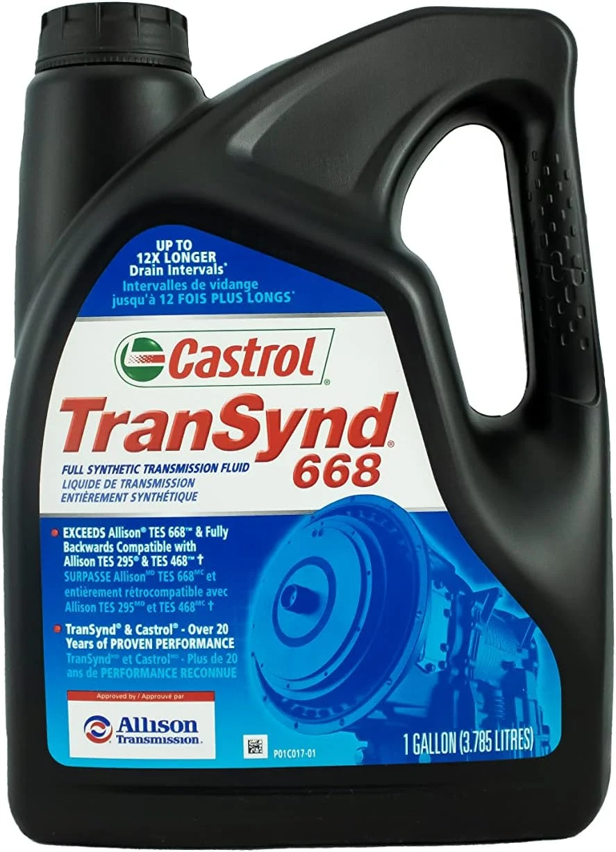 Castrol TranSynd 668 Allison 2021 Updated SPEC CASE of 3 by DOXA Worldwide