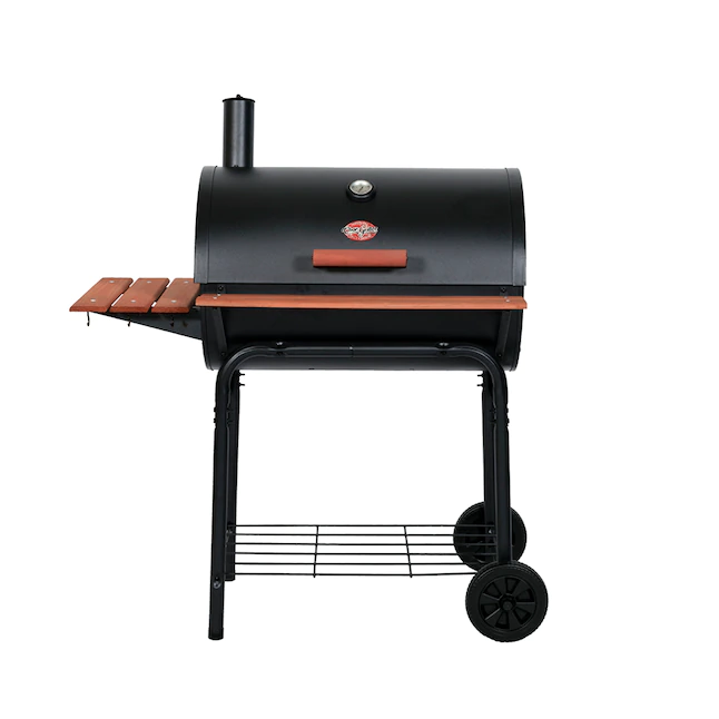 Char-Griller  Super Pro 30-in W Black Barrel Charcoal Grill