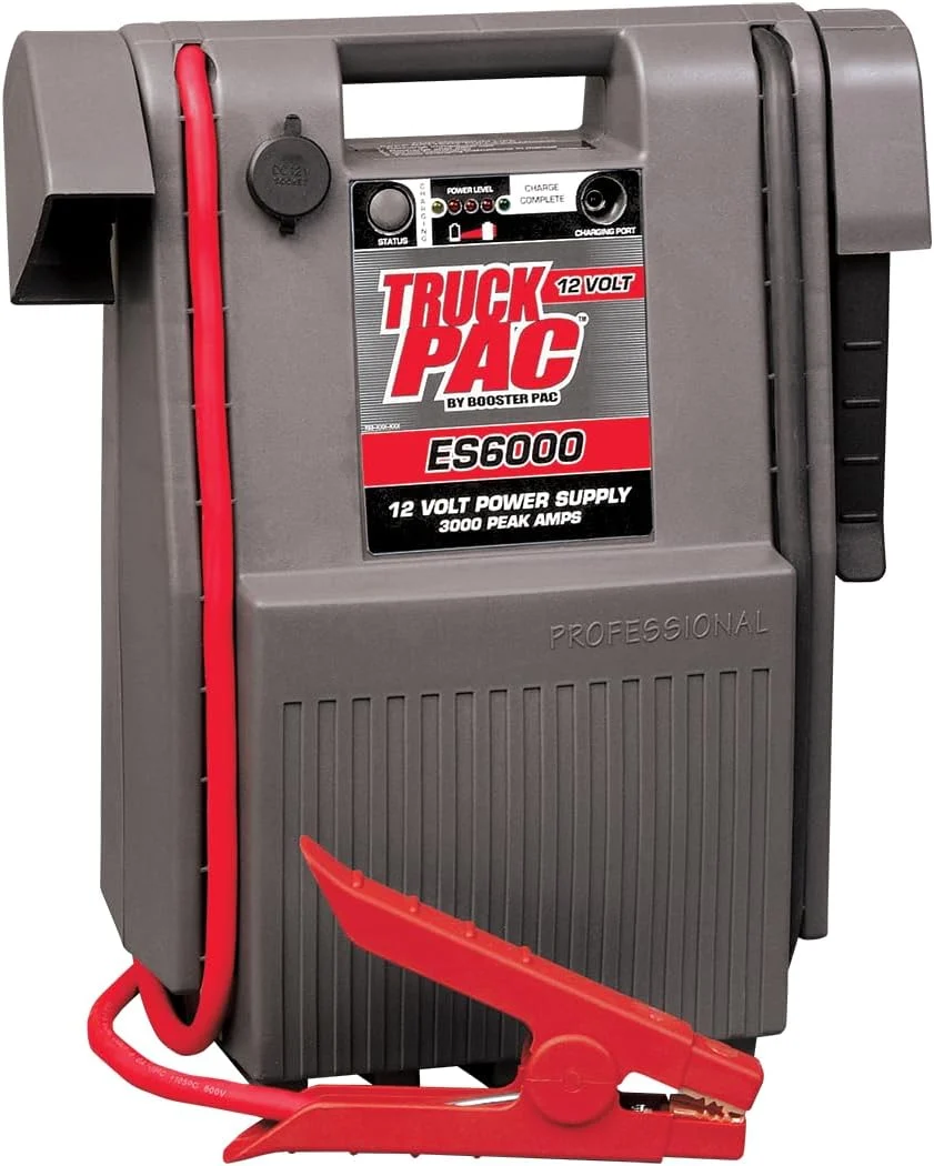 Clore Automotive Truck PAC ES6000 3000 Peak Amp 12V Jump Starter