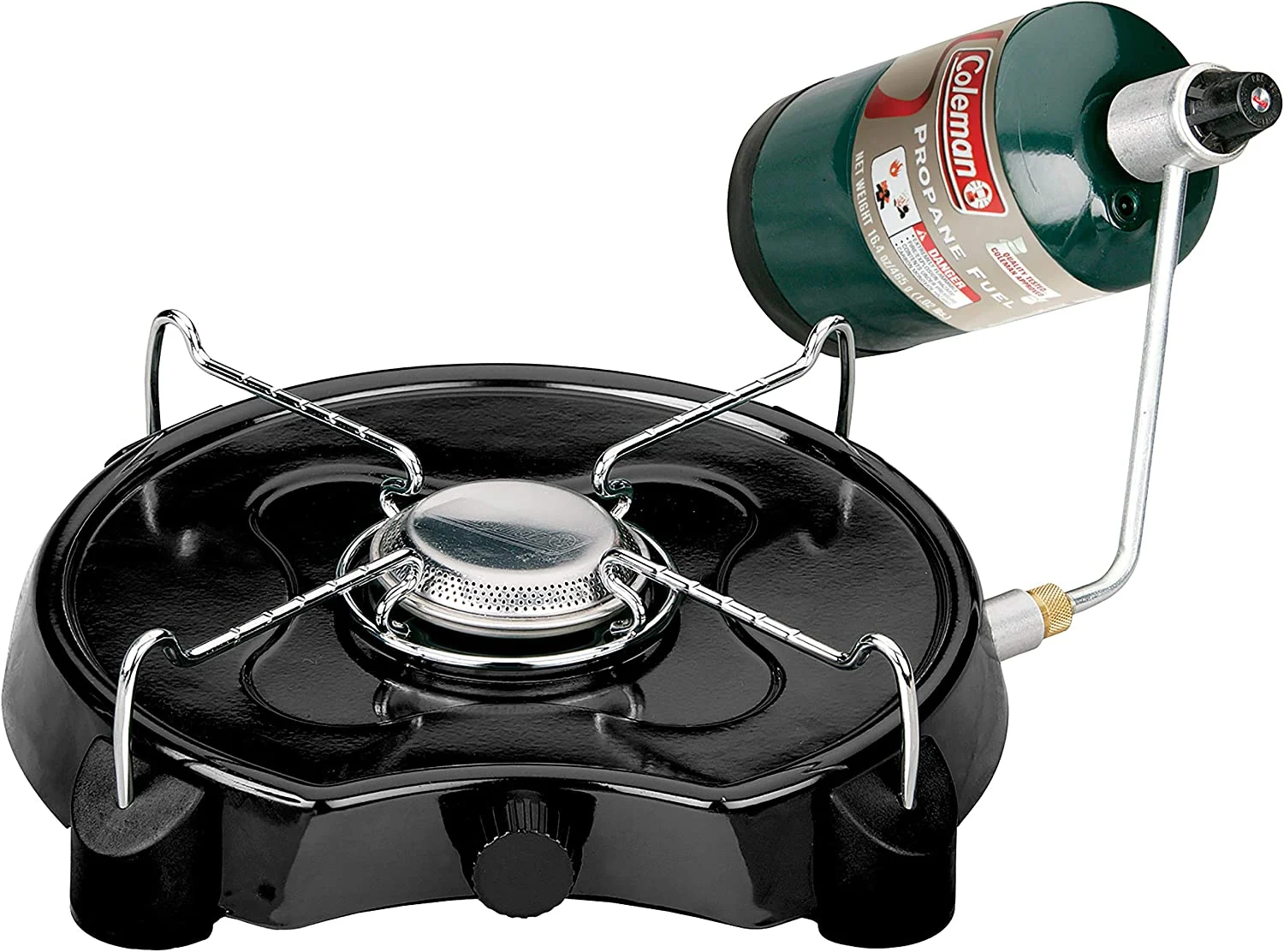 Coleman PowerPack Propane Stove, Single Burner, Coleman Green – 2000020931, 4″ H x 13.38″ W x 12.5″ L