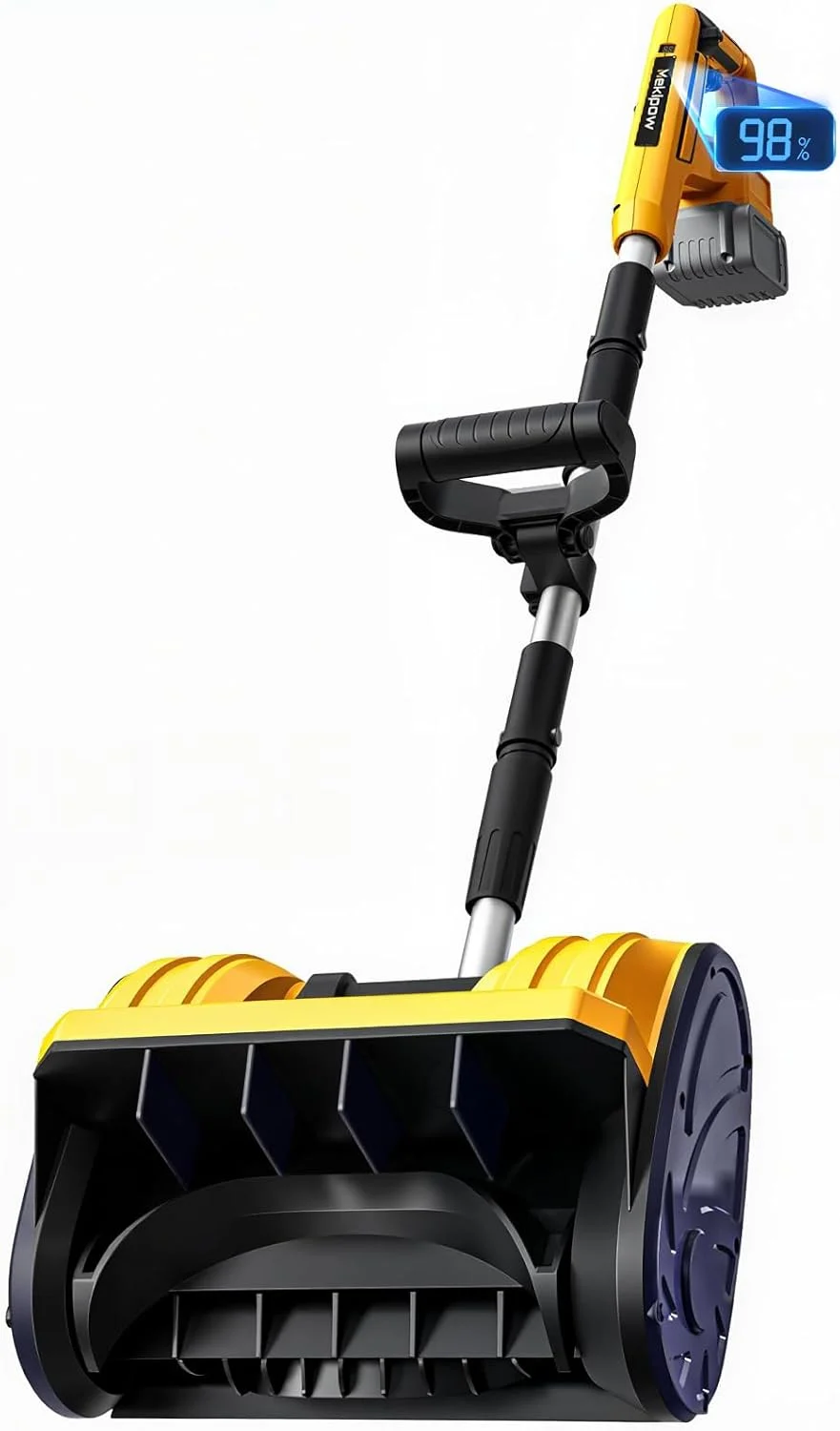 Cordless Snow Shovel Compatible for DeWalt 20V Battery with Brushless Motor, 12” Cordless Snow Blower, Electric Snow Thrower,6.2″ Clear Depth with Front Handle for Deck,Patio