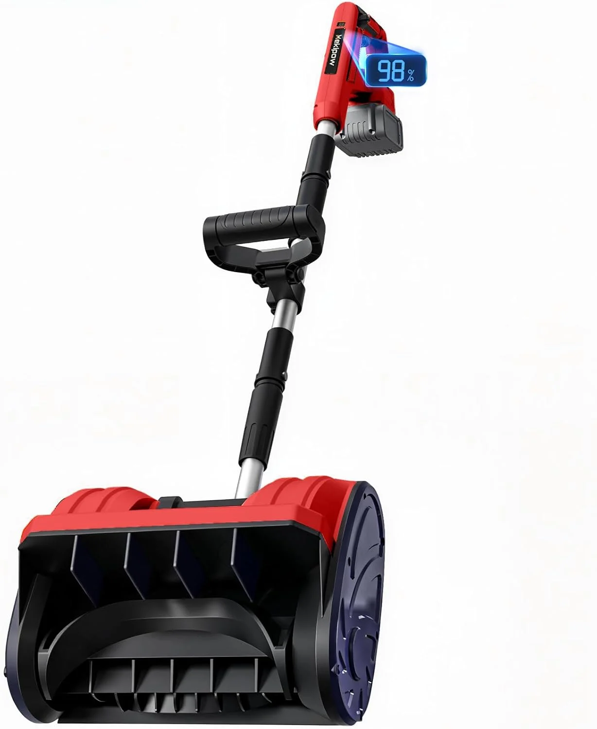 Cordless Snow Shovel Compatible for Milwaukee 18V Battery with Brushless Motor, 12” Cordless Snow Blower, Electric Snow Thrower,6.2″ Clear Depth with Front Handle for Deck,Patio