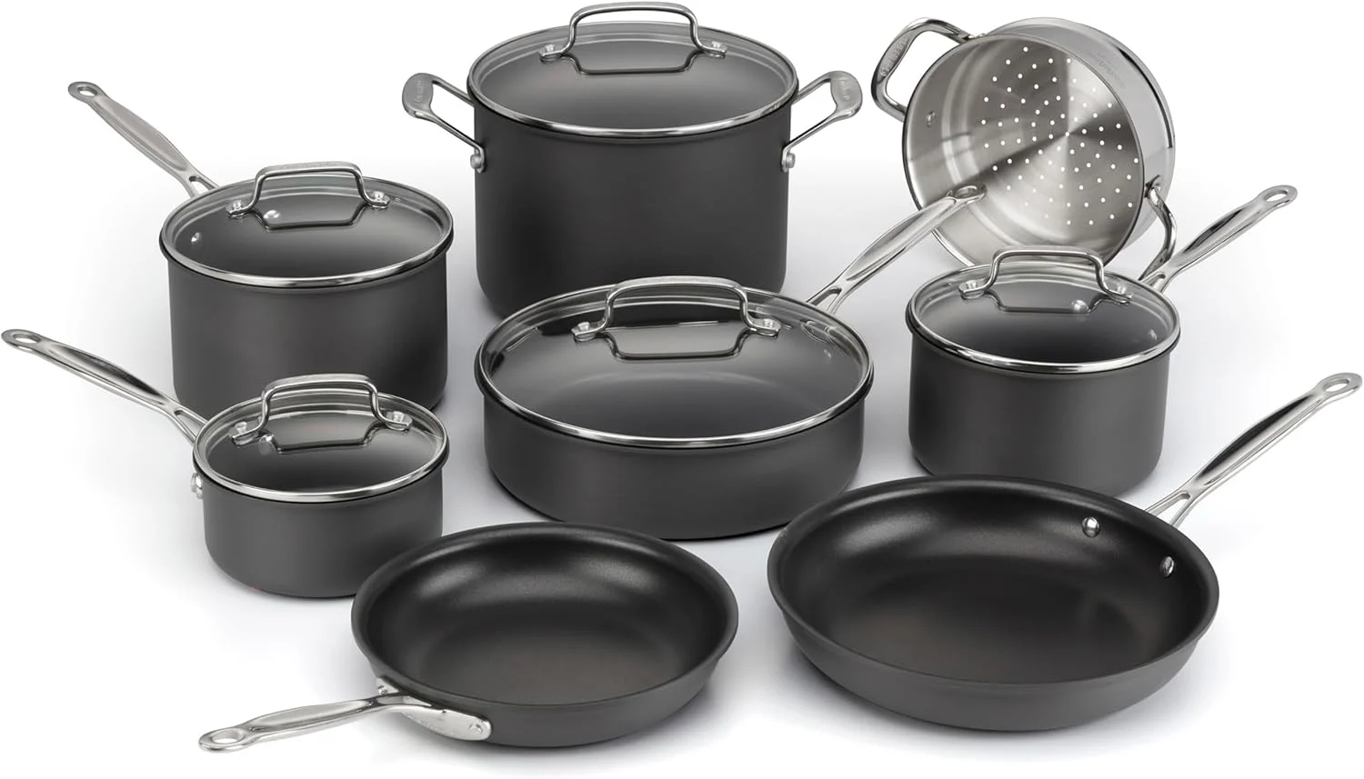 Cuisinart 66C-13 Chef’s Classic™ Nonstick Hard Anodized Cookware 13 Piece Set