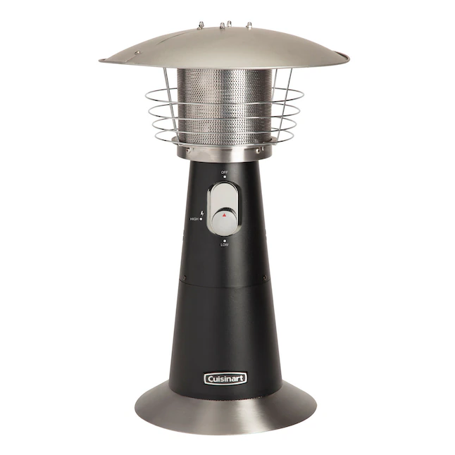 Cuisinart COH-500 11000-BTU Black Stainless Steel Floorstanding Liquid Propane Patio Heater