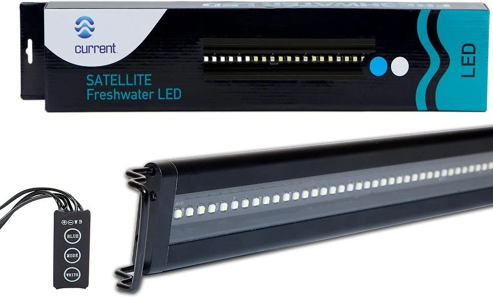 Current USA Satellite Freshwater Aquarium LED Light, 36 to 48-Inch