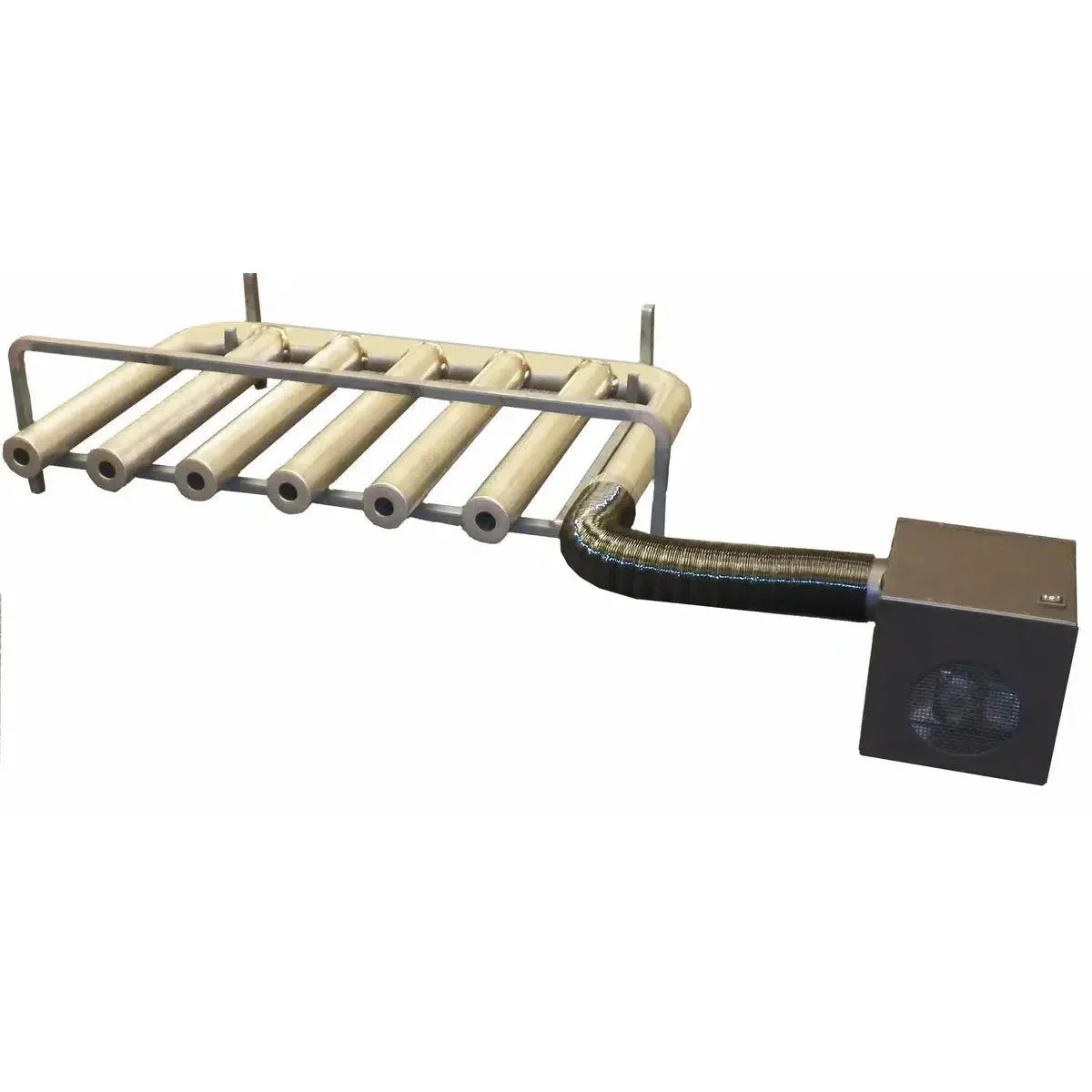 Custom Firescreen Spitfire 6 Tube Fireplace Heater With Blower