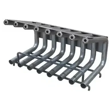 Custom Firescreen Zero Clearance 8 Tube Fireplace Grate Heater