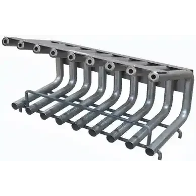 Custom Firescreen Zero Clearance 9 Tube Fireplace Grate Heater