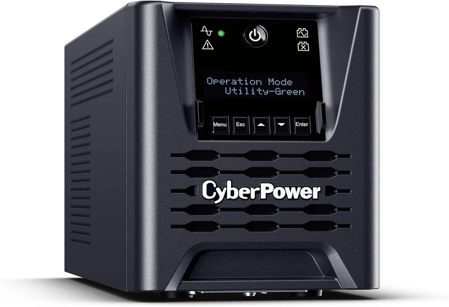 CyberPower PR750LCD3C Smart App Sinewave UPS Battery Backup and Surge Protector, 750VA/750W, 6 Outlets, AVR, Mini-Tower, Built-in Cloud Monitoring, UL Certified