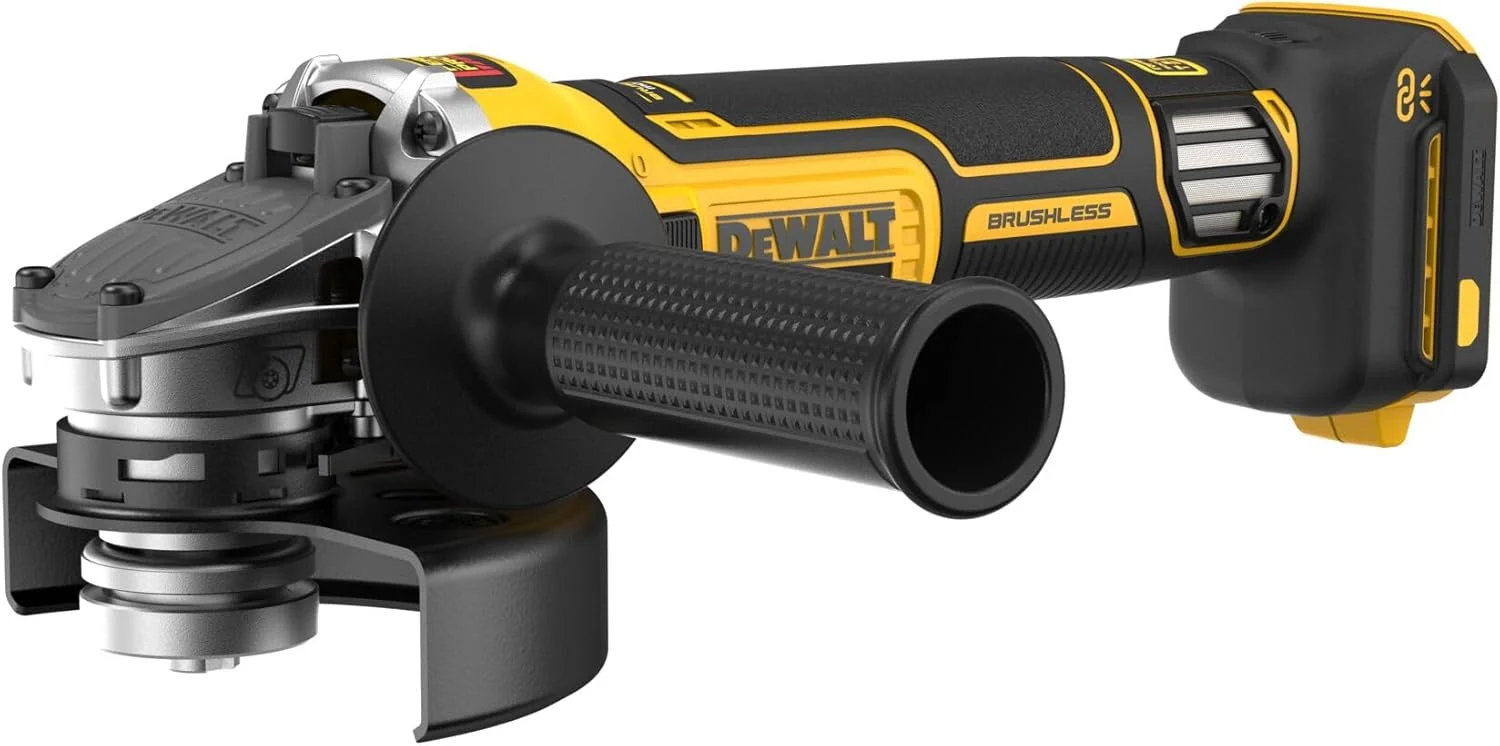 DEWALT 20V MAX XR Brushless Cordless 4-1/2 in. – 5 in. Variable Speed Slide Switch Grinder (Tool Only) (DCG411VSB)