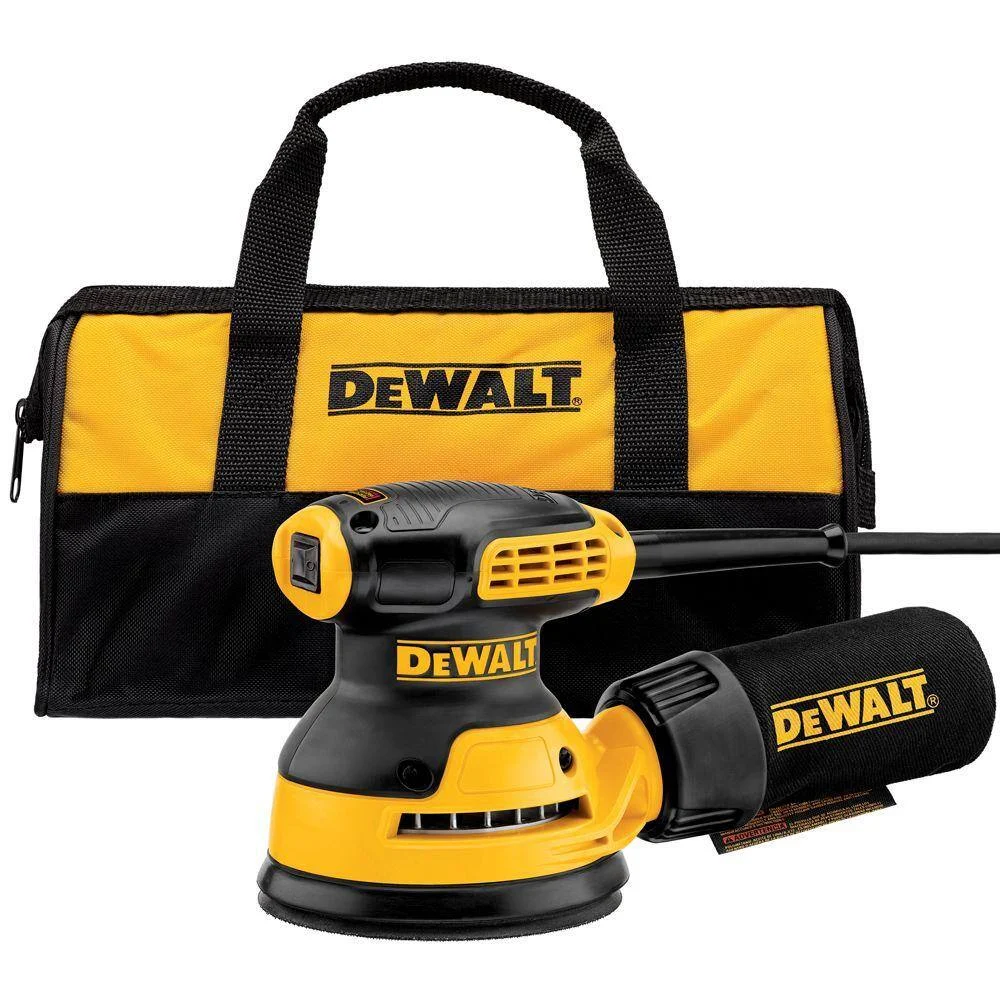 DEWALT DWE6421K 3 Amp Corded 5 in. Random Orbital Hook and Loop Sander