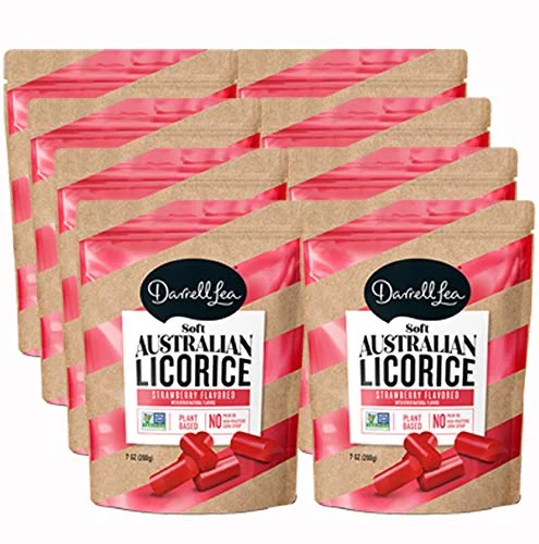 DL Strawberry Licorice 7 oz , Pack Of 8