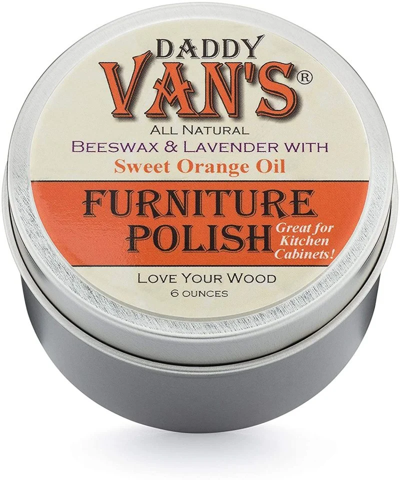 Daddy Van’s All Natural Lavender & Sweet Orange Oil Beeswax Furniture Polish