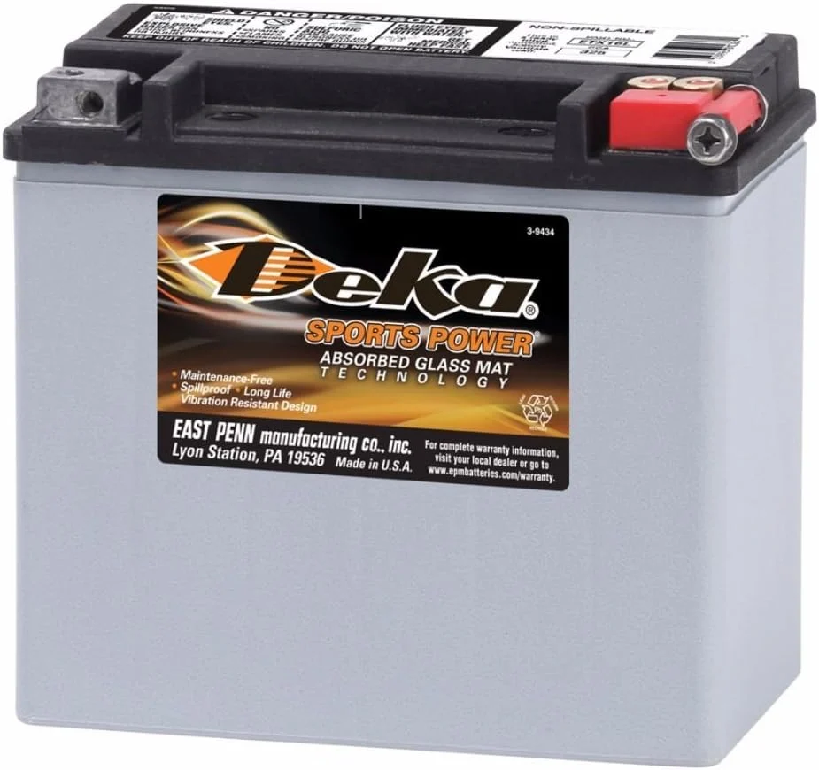 Deka Power Sports ETX16L Battery