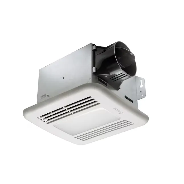Delta Breez 80HLED GreenBuilder 0.8-Sones 80-CFM White Lighted Bathroom fan with Humidity Sensor (ENERGY STAR Certified)