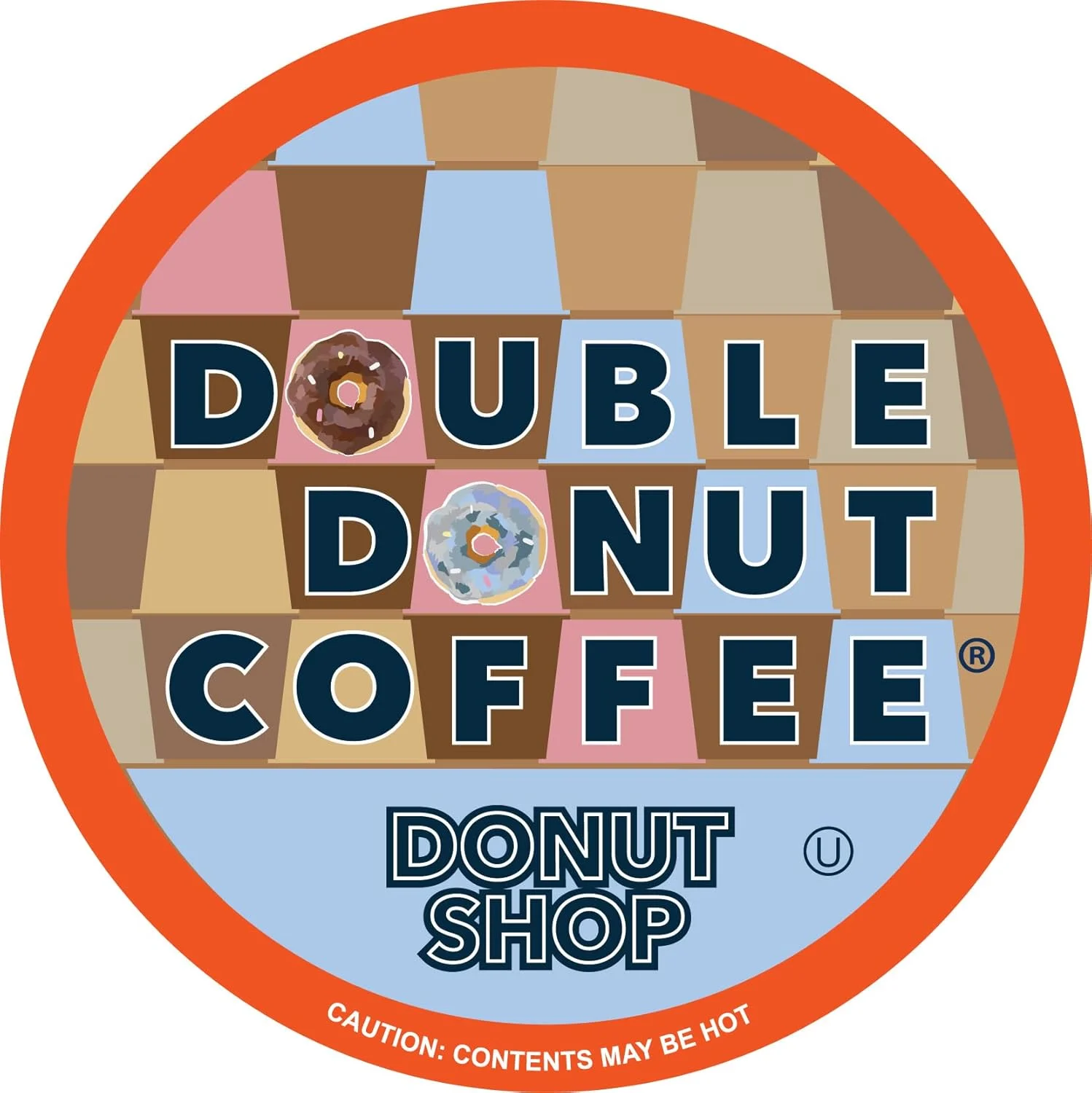 Double Donut Donut Shop Coffee Pods, Coffee Pods Donut Shop Medium Roast Blend, Single-Serve Pods, 80 Count Value Pack