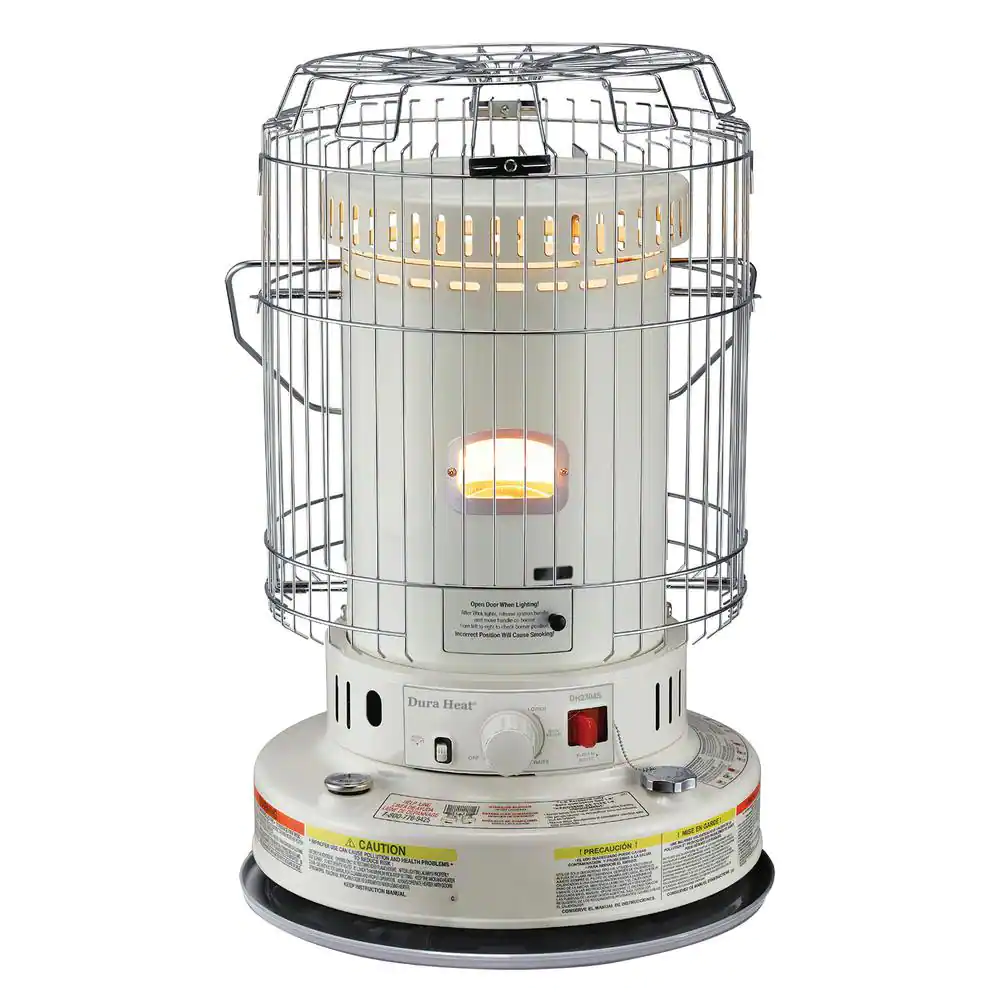 DuraHeat DH2304S Portable Convection Kerosene Heater Provides 23,800 Btu’s of Warmth