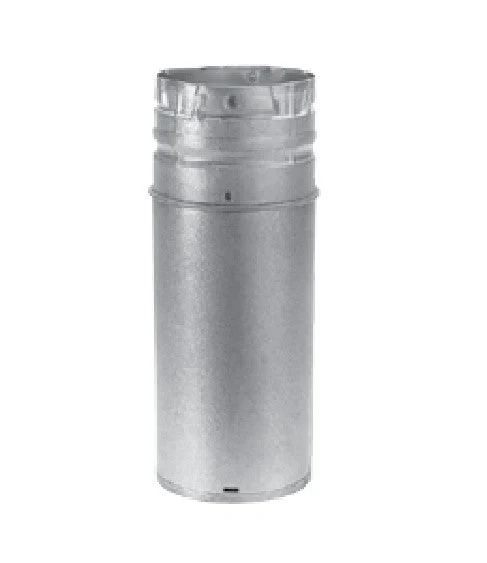 DuraVent PelletVent for Multi-Fuel 4" Galvalume Adjustable Pipe Length