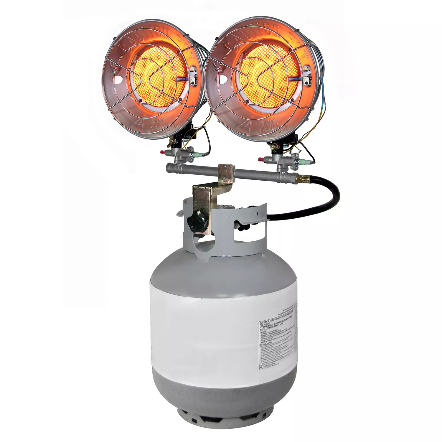 Dyna-Glo DELUX Double Tank Top Propane (LP) Heater – 9K-30K BTU