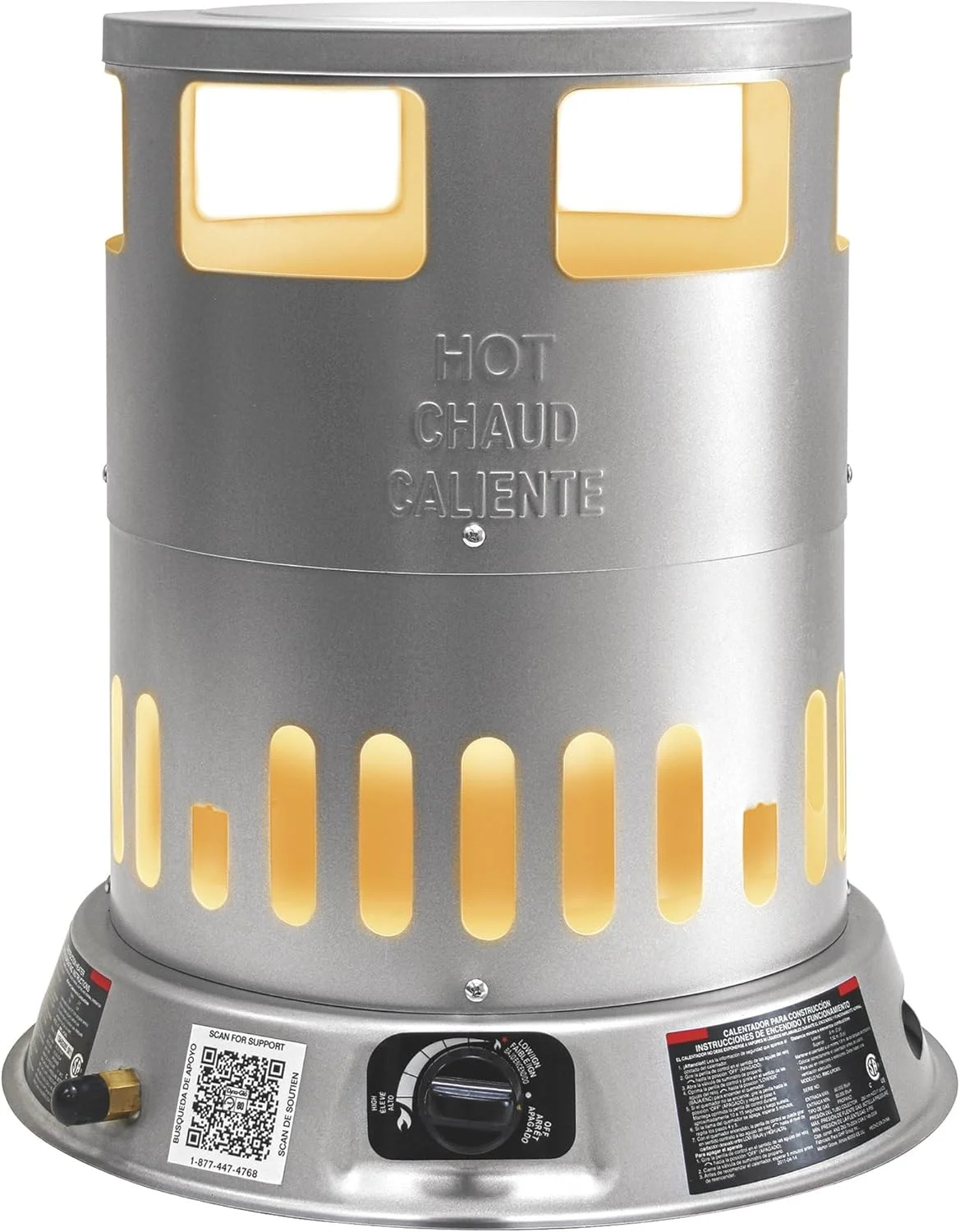 Dyna-Glo RMC-LPC80DG 50,000 to 80,000 BTU Liquid Propane Convection Heater