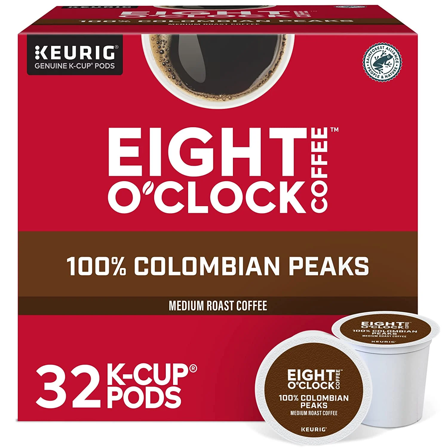 Eight O’Clock Coffee French Roast, Dark Roast, Ground Coffee, 12 Ounce (Pack of 6), 100% Arabica, Kosher Certified
