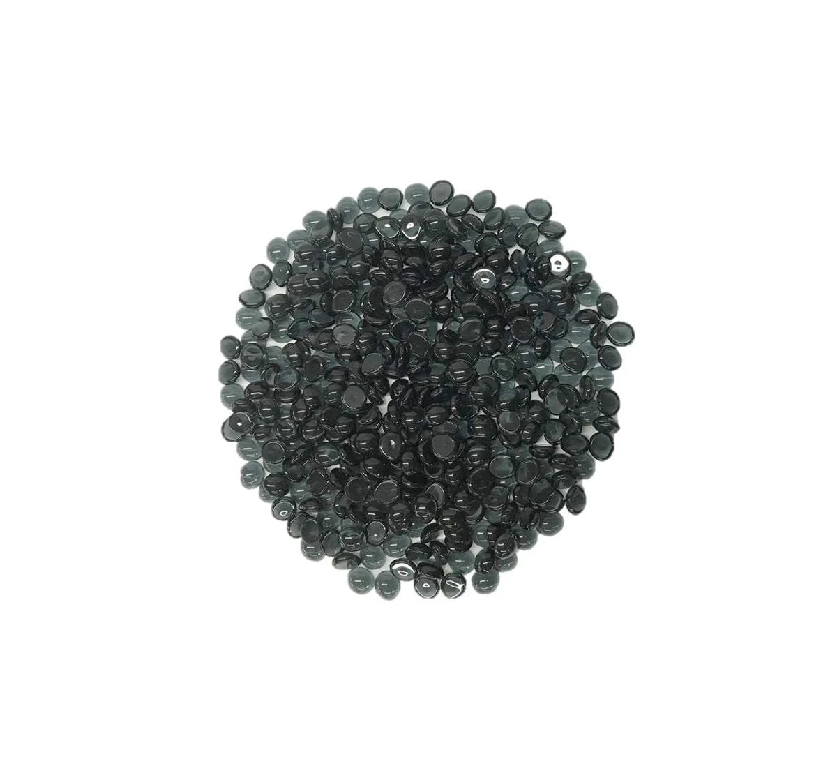 Enhance A Fire 0.75" 5 Lb. Onyx Black Luxury Special Fire Glass for Gas Fireplace, Electric Fireplace and Outdoor Gas Firepit
