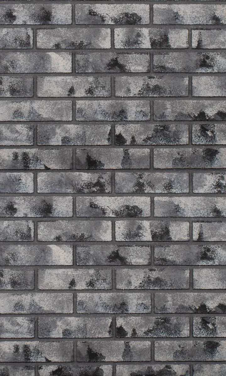 Enhance A Fire 22" x 36" 2-Piece Dark Alley Traditional Vertical Premium Fiber Brick Panels for Gas Fireplaces and Gas Log Conversions