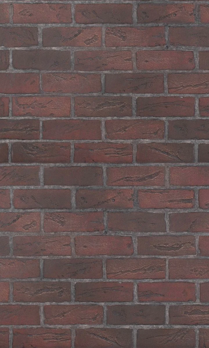 Enhance A Fire 22" x 36" 2-Piece Old Town Red Clinker Vertical Premium Fiber Brick Panels for Gas Fireplaces and Gas Log Conversions